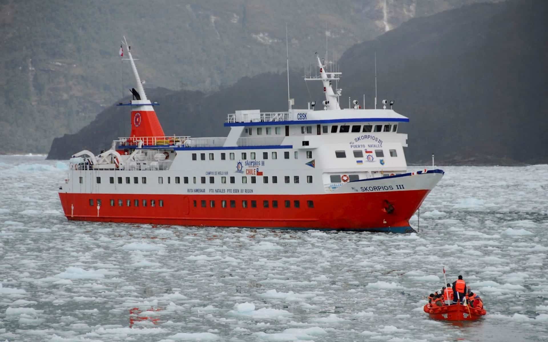 VIAGGIO PATAGONIA<br>CROCIERE SKORPIOS: la Rotta Kaweskar