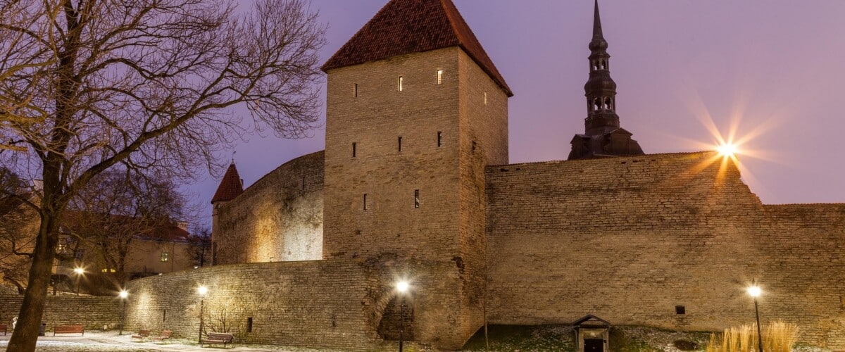 Estonia, Tallinn in inverno