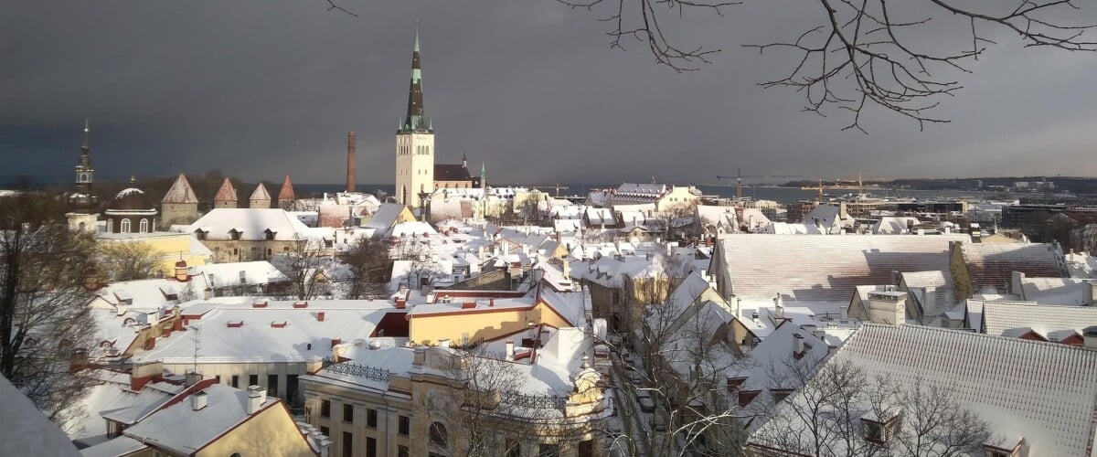 Estonia, Tallinn in inverno